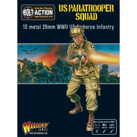 US Paratrooper Squad (Screaming Eagles 101st Airborne)