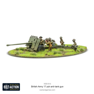 British Army 17 pdr Anti Tank Gun 