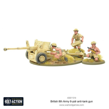 8th Army 6 pounder AT