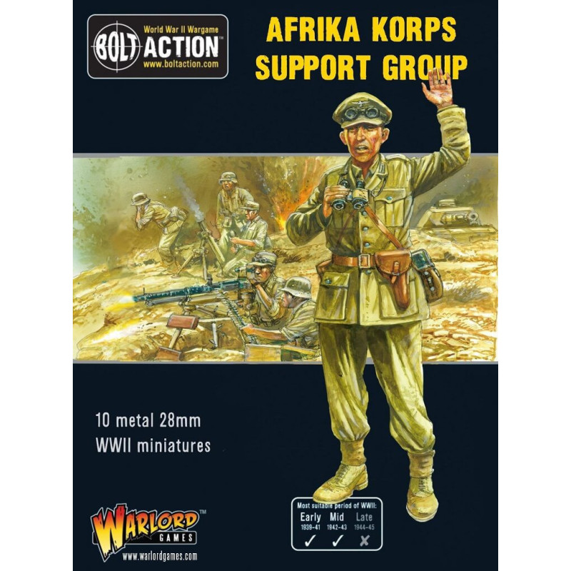 Afrika Korps Support Group (HQ, Mortar & MMG)