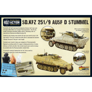 Sd.Kfz 251/9 Ausf D (Stummel) Half track