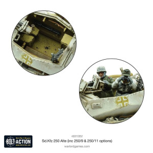 Sd.Kfz 250 (Alte) Halftrack (Options for 250/1 & 250/9 & 250/11)