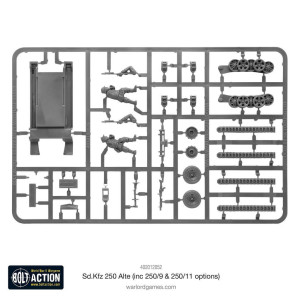 Sd.Kfz 250 (Alte) Halftrack (Options for 250/1 & 250/9 & 250/11)