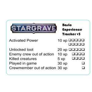 Stargrave Experience Tracker