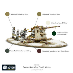 German Heer 8.8cm Flak 37 (Winter)
