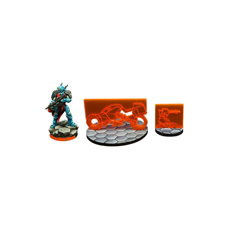 ITS Motorcycle and Defensive Turret Marker Orange (2)