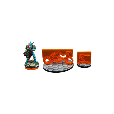 ITS Motorcycle and Defensive Turret Marker Orange (2)