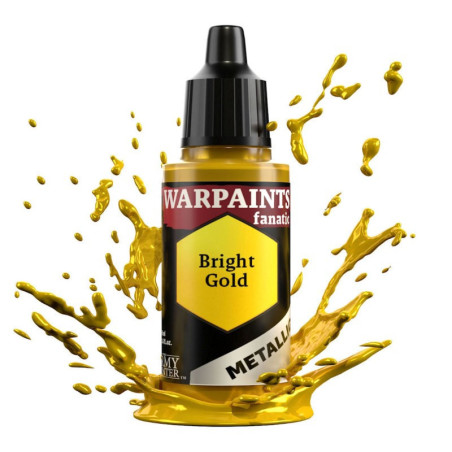 Warpaints Fanatic Metallic: Bright Gold 18ml