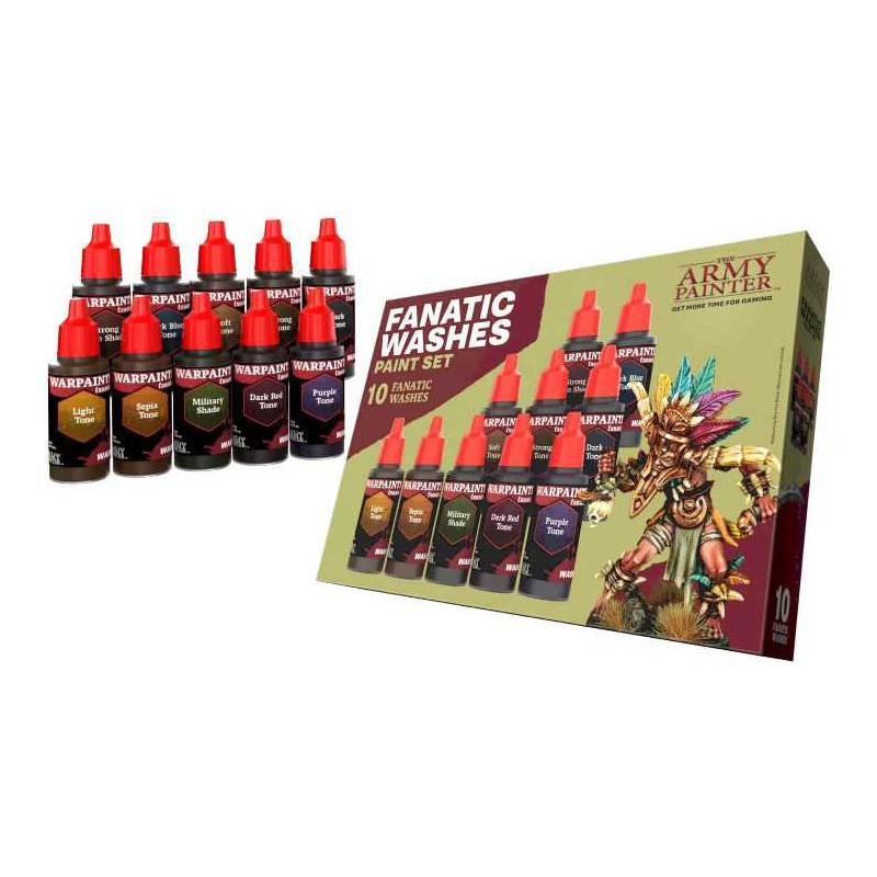 Warpaints Fanatic Washes Paint Set