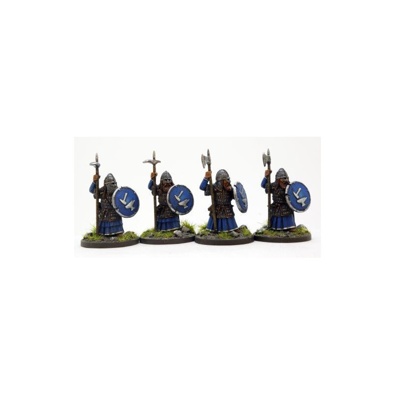 Durinn's Folk Hearthguard Standing with Heavy Weapons  (Dwarves)