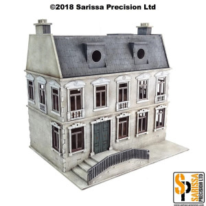28mm World War : European Residential Townhouse with Dormer