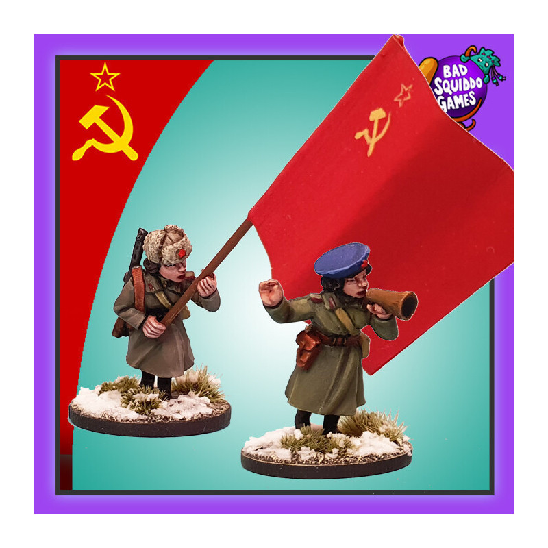 Winter Advancing Command (3 models)