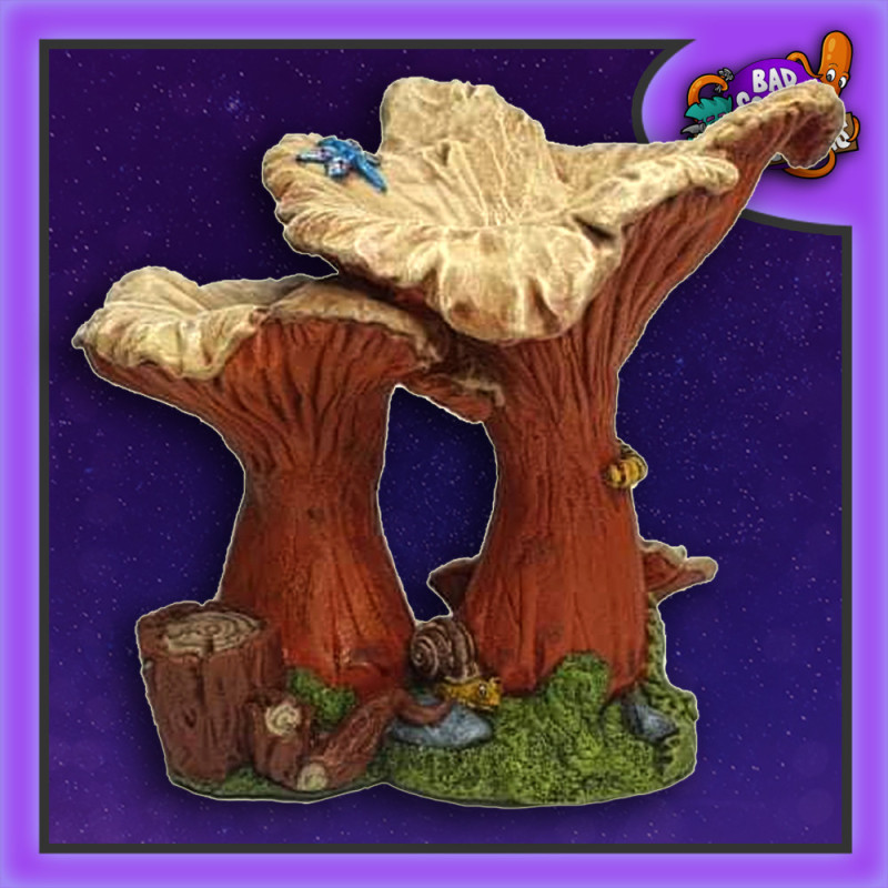 Giant Mushrooms: Trumpets