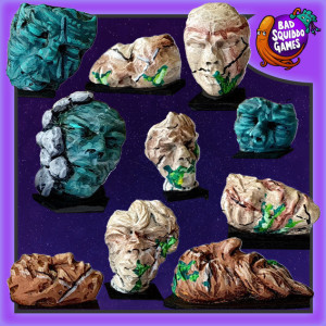 Stone Faces Basing Kit