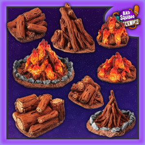 Bonfires & Log Piles (8)