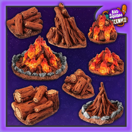 Bonfires & Log Piles (8)