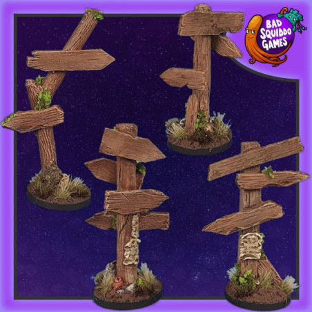 Fantasy Wooden Road Signs (16)
