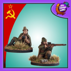 Sniper & Spotter (Sitting)