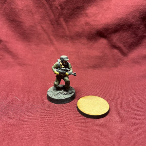 27mm MDF-bas, Rund (Legion)