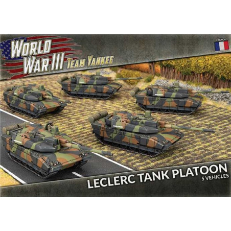 Leclerc Tank Platoon (x5 plastic)