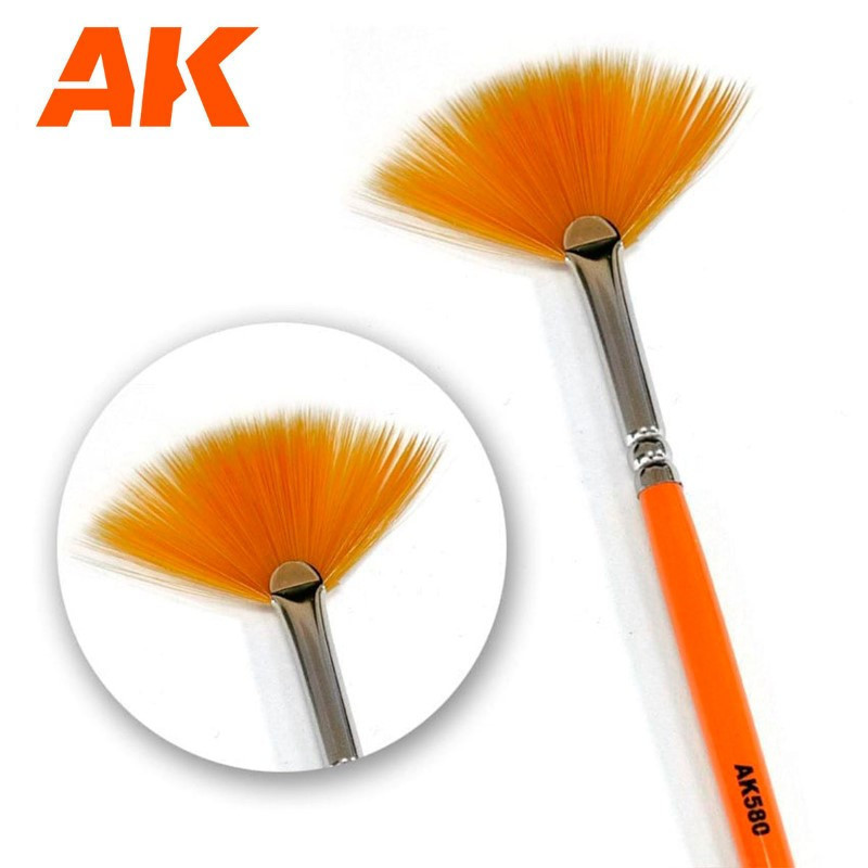 Fan Shape Weathering Brush