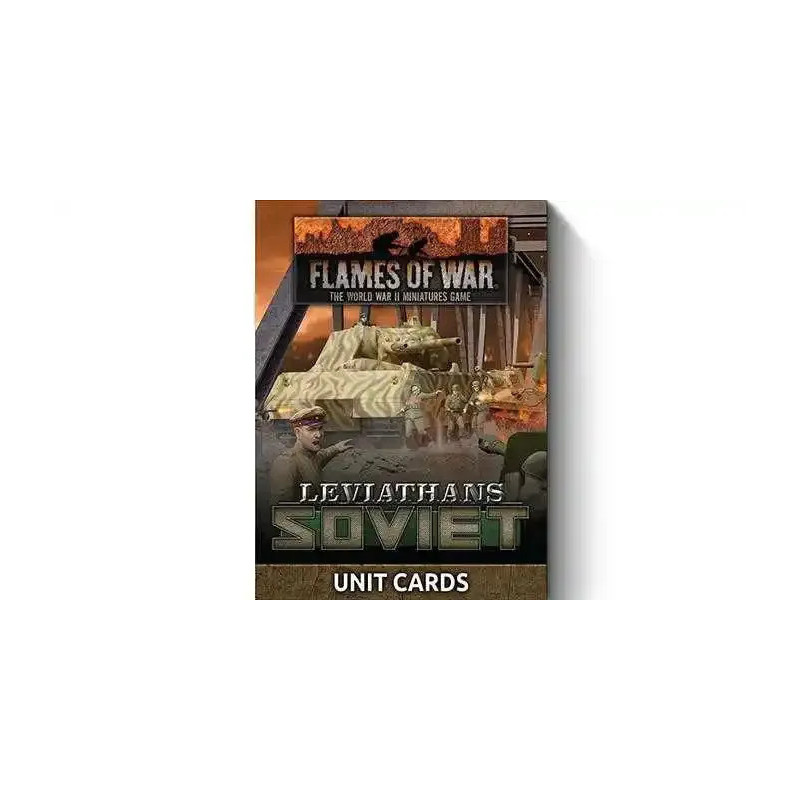 Late War Leviathans: Soviet Unit Cards (41x Cards)