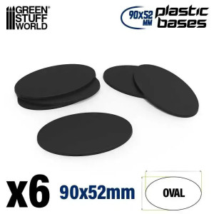 Plastic Bases - Oval 90x52mm AOS