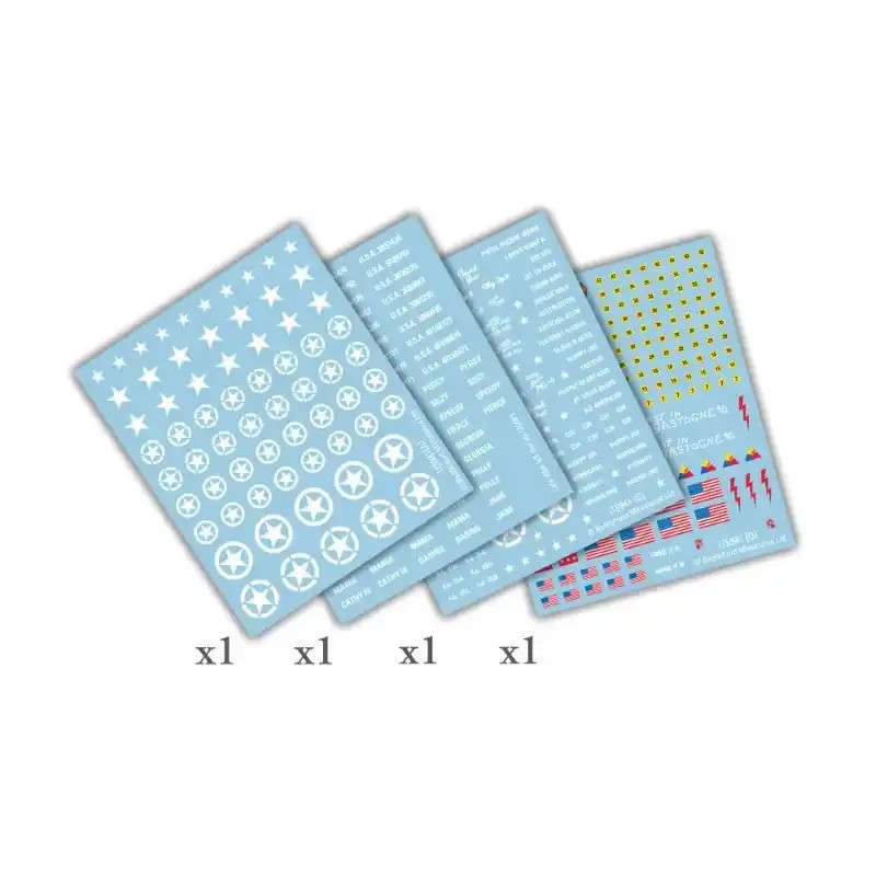 American Decals (x4)