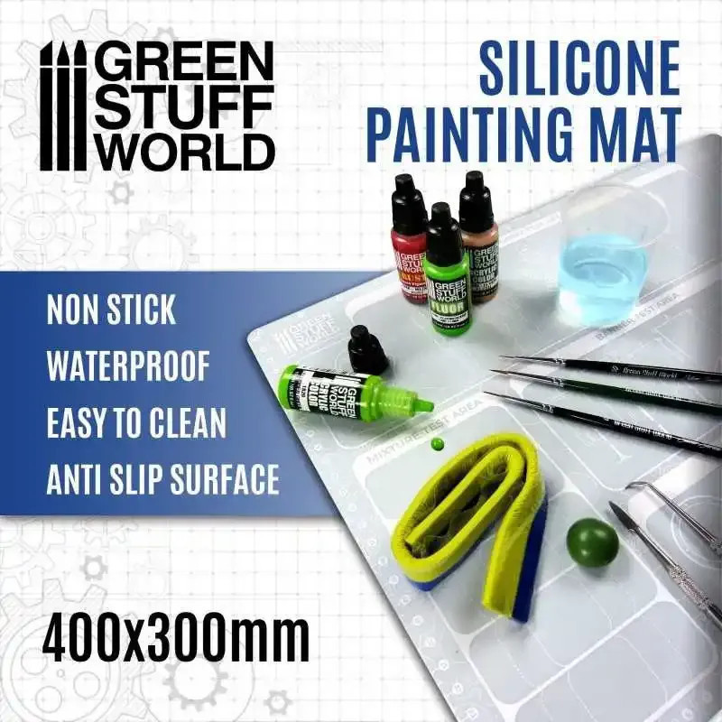 Silicone Painting Mat 400x300
