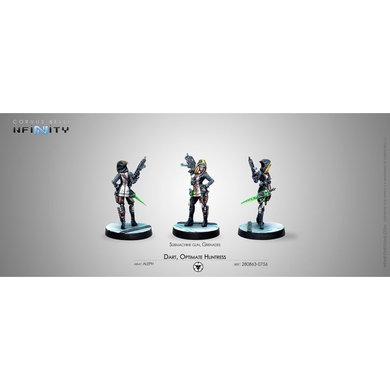 Dart, Optimate Huntress (Submachine Gun, Grenades)