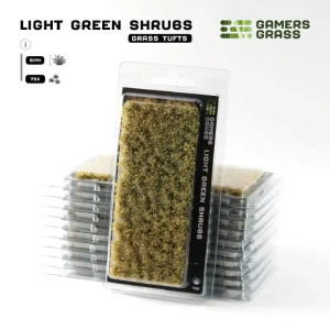 Light Green Shrubs