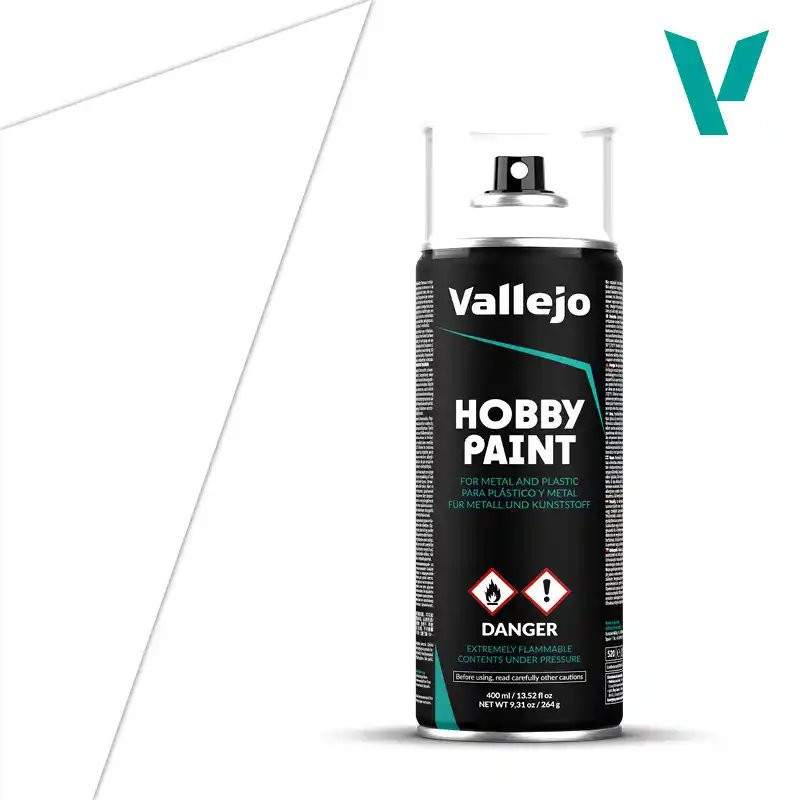 Vallejo Hobby Spray Paint Primer White
