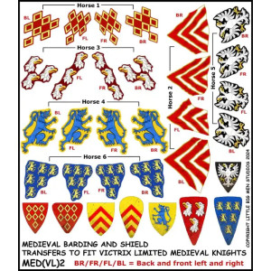 Medieval Barding and Shield Transfers 2