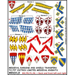 Medieval Barding and Shield Transfers 3