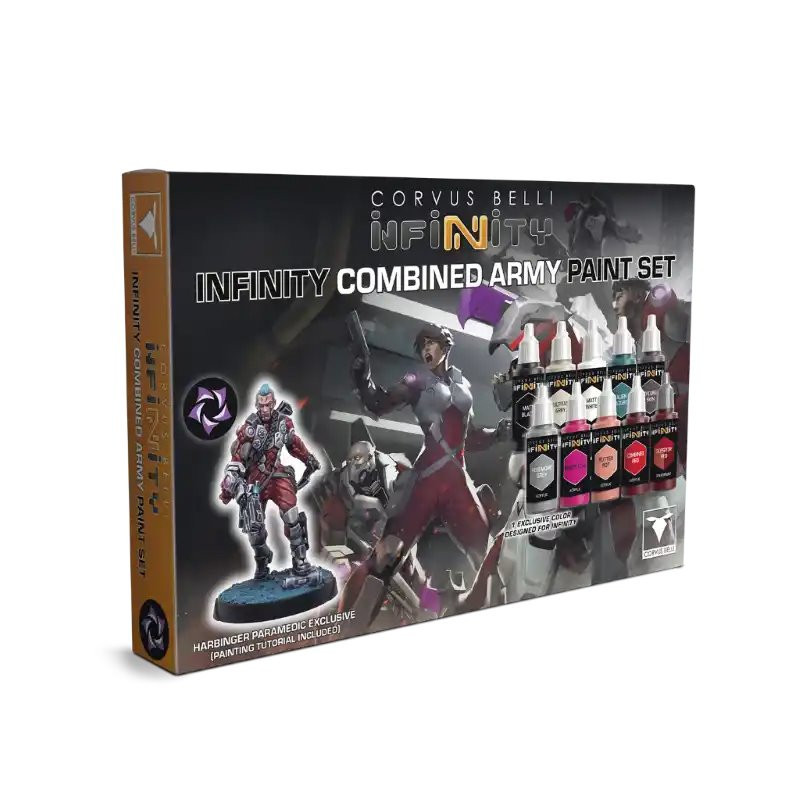 Infinity Combined Army Paint Set Harbinger Paramedic exclusive 