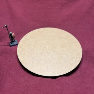 160mm MDF-bas, Rund