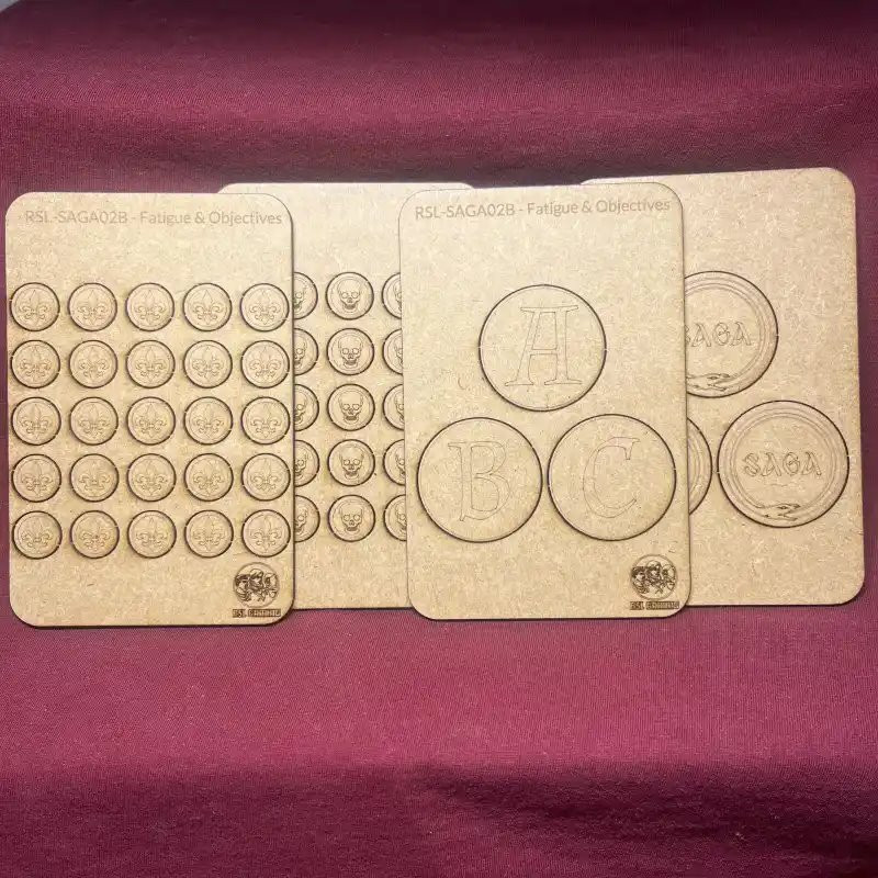 SAGA Fatigue Tokens & Objective Markers B