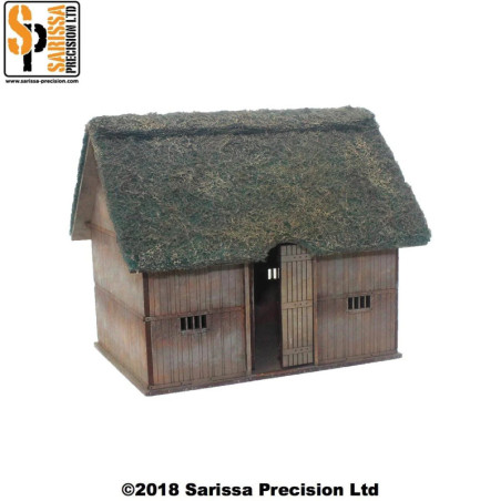 28mm Dark Ages : Timber-planked Barn